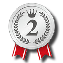 2位のバッジアイコン